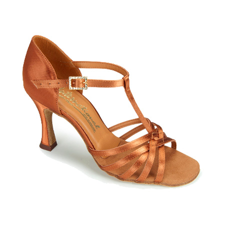 Bela - Tan Satin - Image 5